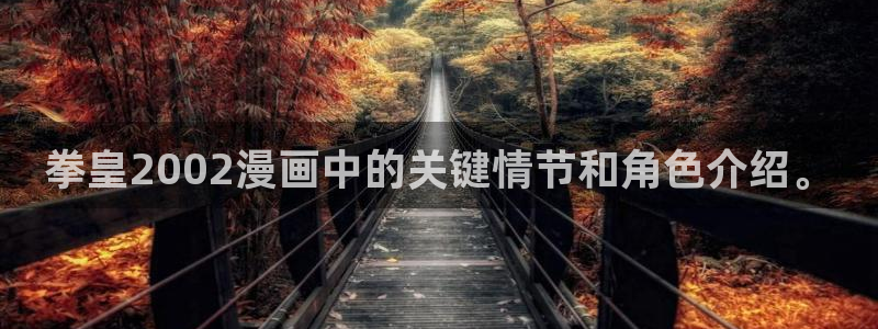 羞羞漫画汗汗漫画下拉观看：拳皇2002漫画中的关键情节和角色介绍。